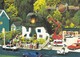 Postcard Babbacombe Model Village Torquay Housefire Police Fire Brigade Ambulance My Ref  B23523 - Torquay