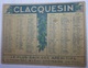 Calendrier De Poche 1930 CLACQUESIN Le Plus Sain Des Apéritifs - Petit Format : 1921-40