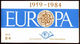 Greece Europa Booklet Scott 1494a - 1984