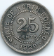 State Of North Borneo - 1929 - 25 Cents - KM6 - Colonies