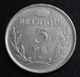 BELGIE LEOPOLD III 5 FR BELGIQUE 1936  MOOIE STAAT 2 SCANS - 5 Francs