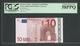 Greece: 10 EURO  "Y" Duisenberg Signature! PCGS 58 PPQ (Perfect Paper Quality!) Choice AUNC! Printer F001A4 Very Rare!! - 10 Euro