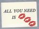 NL.- ALL YOU NEED IS ....... Ongelopen - Reclame