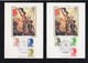 Lot De 2 / Carte Maximum Premier Jour Cachet Paris 1982 " Liberté " N°2239,2240,2241,2185,2186,2187 - Collections, Lots & Séries