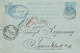 Netherlands Postal Stationery Ganzsache Résponse Payée HARDERWIJK 1887 Königl. Regierung FRANKFURT (Arr. Cds) - Postal Stationery