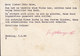 Germany Deutsches Reich ALSTERTOR-APOTHEKE Slogan 'Rundfunk Störungen' HAMBURG 1944 Card Karte BERLIN-HERMSDORF - Lettres & Documents