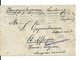 Lettre Franchise Militaire En Provenance D'Allemagne Pour Le Camp Des Evacués De Sainte Affrique ( Aveyron) ,1917 - Lettres & Documents