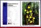 Ref. BR-2916-2 BRAZIL 2003 FLOWERS, PLANTS, ATLANTIC FOREST, BIRDS,, COINS,TREE,MI# 3331,PERSONALIZED MNH 1V Sc# 2916 - Other & Unclassified