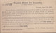 Canada Postal Stationery Ganzsache Victoria PRIVATE Print CANADIAN MUTUAL AID ASSOCIATION, TORONTO 1883 INGERSOLL Ont. - 1860-1899 Règne De Victoria