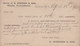 Canada Postal Stationery Ganzsache Victoria PRIVATE Print A. STEPHEN & SON House Furbishers HALIFAX N.S. 1890 SYDNEY C.B - 1860-1899 Règne De Victoria