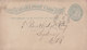 Canada Postal Stationery Ganzsache Victoria PRIVATE Print A. STEPHEN & SON House Furbishers HALIFAX N.S. 1890 SYDNEY C.B - 1860-1899 Règne De Victoria