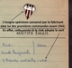 INSIGNE BOUTONNIERE DU PEYREHORADE SPORTIF RUGBY - FICHE FABRICANT DE 1956  ET INSIGNE SPECIMEN ROUGE DE 1940 - Rugby