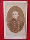 Militaria- Photographie Ancienne CDV Albumen - Militaire Du 110 ème RI, DUNKERQUE - Photo César, Dunkerque -  TBE - Guerre, Militaire