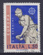 Italy Perfin Perforé Lochung 'F.P.' 1974 Europa CEPT G. L. Bernini Stamp (2 Scans) - 1971-80: Used