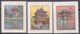 1968-(MNH=**) Vietnam Del Nord S.6v."Architettura Antica"catalogo Yvert Euro 7 - Vietnam