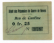 1914- 1918 // P.O.W. // Bon De Cantine // NEVERS // Vingt Cinq Centimes & Un Franc - Notgeld