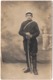 Carte Photo C.1914-1918 - Militaire à Besançon 47e Régiment D Infanterie Avec Sabre - War 1914-18