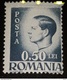 Errror Romania 1946 King Mihai I,  0.5 Lei ,without Line Frame Up, Above,mnh - Variétés Et Curiosités