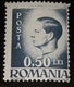 Errror Romania 1946 King Mihai I,  0.5 Lei ,without Line Frame Up, Above,mnh - Variétés Et Curiosités