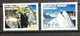 GREENLAND # 394-395. Sculptures: "Stone & Man," And "Nuuk Snow Festival." MNH (**) - Unused Stamps