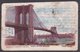 USA , NEW YORK  ,  EAST  RIVER BRIDGE , OLD  POSTCARD - Brücken Und Tunnel