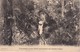 CONGO BELGE 1915 CARTE POSTALE  TRAVERSEE D'UNE FORET SUBMERGEE AU MOYEN CONGO - Congo Belge