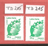 France, 4593, 1er Tirage, TD 215, Presse Epikos, Neuf **, TTB, Marianne De Beaujard, Lettre Verte - 2008-2013 Marianne Of Beaujard