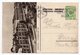 1957 YUGOSLAVIA, SERBIA,10 DINARA GREEN, BELGRADE, STUDENTS SQUARE, ILLUSTRATED STATIONERY CARD, USED - Postal Stationery