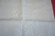 Taie D'oreiller Ancienne En Fil Avec Broderie - Bed Sheets