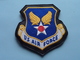 US AIR FORCE > Patch On Leather >Embleem - Badge - Insigne - Insignia - Emblème ( Voir / See Photo  For Detail ) ! - Aviation