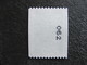 TB N° 3535B , Timbre De Roulette, Numéro Noir Au Verso, Neuf XX. - Unused Stamps