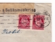 Norvège Kristiania 1917 Copenhague Nürnberg Deutschland Trondhejms Kontor & Butiksmontering Censure Censor - Lettres & Documents