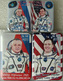 400-4 Space Russian Pins Set (3pcs). Spaceships Soyuz MS-04. ISS 51-52 Fischer - Space