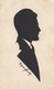 Silhouette Of A Man , Karlovac Croatia 1929 - Silhouette - Scissor-type