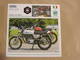 GILERA  125 TG 1 GR 1 Italie Italia 1977 Moto Fiche Descriptive Motocyclette Motos Motorcycle Motocyclette - Andere & Zonder Classificatie