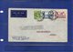 ##(DAN195)-POSTAL HISTORY-Australia 1935-Air Mail Cover From Melbourne, Late Fee Cancel To Germany - Storia Postale