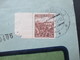 Böhmen Und Mähren 10.1939 Mitläufer M 355 Vom Seitenrand Einschreiben R Ceska Trebova 2 - Storia Postale