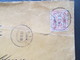 Schweiz 1896 Charge Brief / Einschreiben R Ibach No 34 Nach Schwayz. Spinnerei Jbach - Covers & Documents
