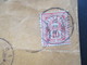 Delcampe - Schweiz 1896 Charge Brief / Einschreiben R Ibach No 34 Nach Schwayz. Spinnerei Jbach - Brieven En Documenten