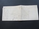 Schweiz 1862 Markenloser Brief Aus Sattel / Schwyz 24. Januar 1862 Mit Inhalt - Cartas & Documentos