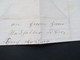 Schweiz 1862 Markenloser Brief Aus Sattel / Schwyz 24. Januar 1862 Mit Inhalt - Cartas & Documentos