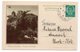 1938 YUGOSLAVIA,SERBIA,BEOGRAD,KALEMEGDAN,1 DINAR GREEN,USED,ILLUSTRATED STATIONERY CARD - Postal Stationery