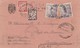 1943 TARJETA MIRANDA DE EBRO CENSURAS DE MADRID ELA 107 - Lettres & Documents