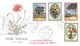 FDC Rodia Repubblica 1966 - Fiori D'Italia - Flora - Raccomandata Viaggiata - Non Classificati