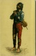 BARE FEET GITANO / GYPSY WITH VIOLIN - ART POSTCARD 1900s  (BG211) - Other & Unclassified