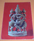Divinità India Statuetta Legno Mostra Missionaria Colle Don Bosco Cartolina Non Viaggiata - Sculptures
