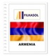 Suplemento Filkasol Armenia 2018 - Ilustrado Para Album 15 Anillas - Pre-printed Pages