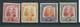 Sarawak 1932 Charles Vyner Brooke Bicolours 4 Values To 50c Fine Mint - Sarawak (...-1963)