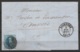 L. Affr. N°11A P108 Càd SOIGNIES /3 FEV 1860 Pour ANVERS (au Dos: Càd Arrivée ANVERS) - 1858-1862 Medallions (9/12)