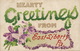 Greetings From East Liberty Pa.  Embossed  Used Pittsburgh 1910 - Autres & Non Classés